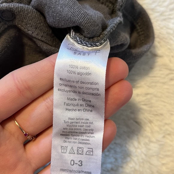 (3 for $10) Rene rofe gender Neutral bodysuit - Picture 3 of 4